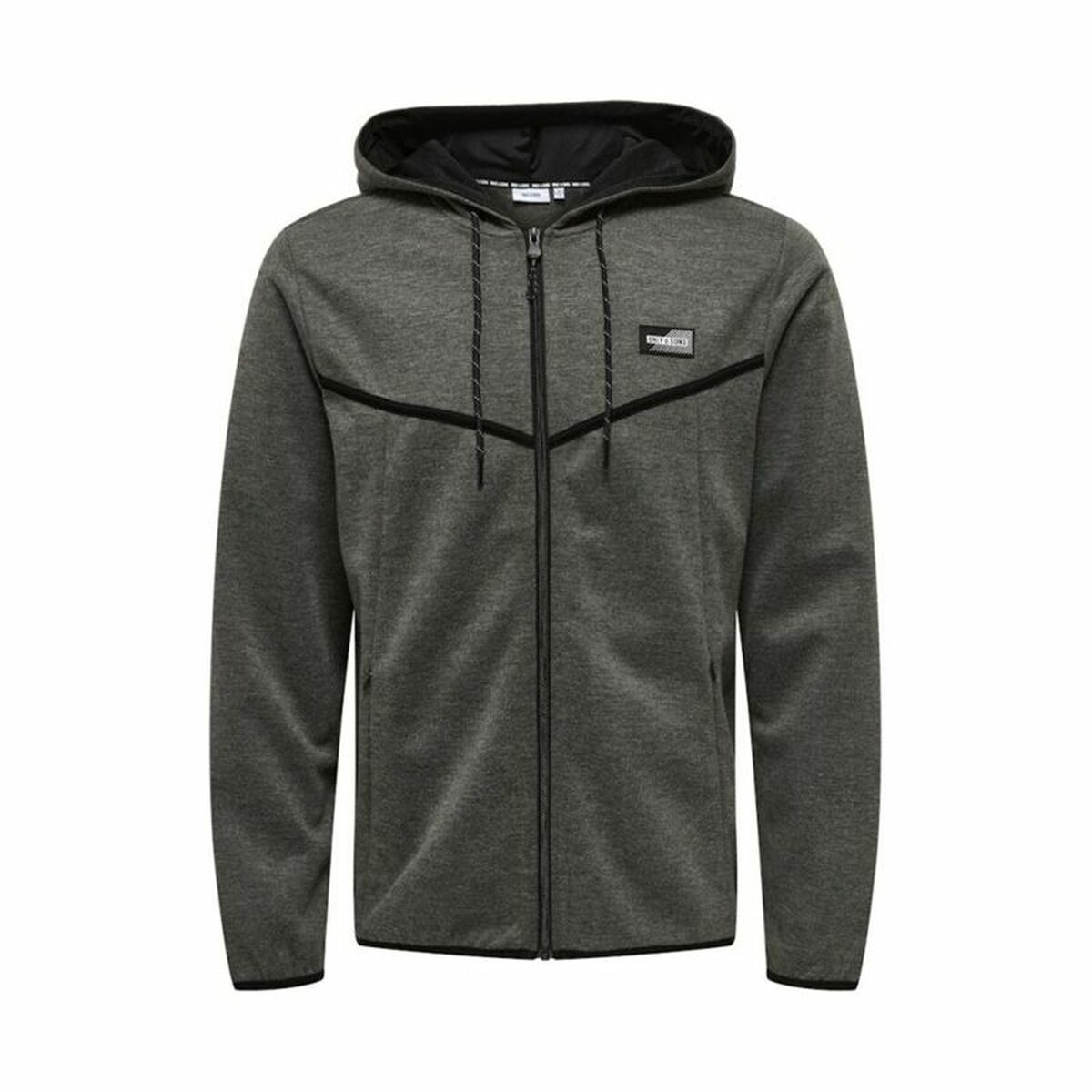 Giacca Sportiva da Uomo Only & Sons Regular Grigio Grigio scuro Taglia:XL
