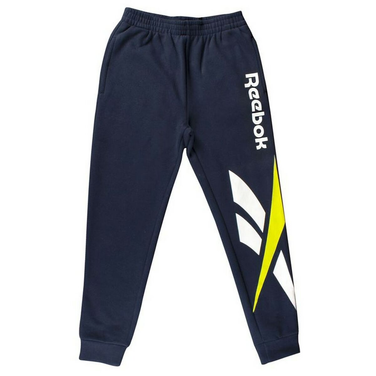 Pantalone Lungo Sportivo Reebok Big Intl Uomo Blu Marino Taglia:S