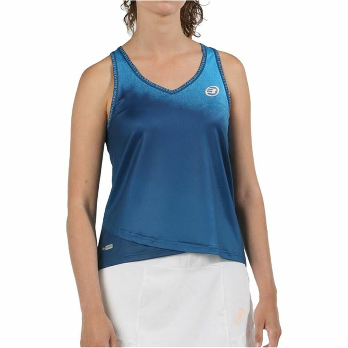 Canotta Donna Bullpadel Eulari Azzurro Taglia:M