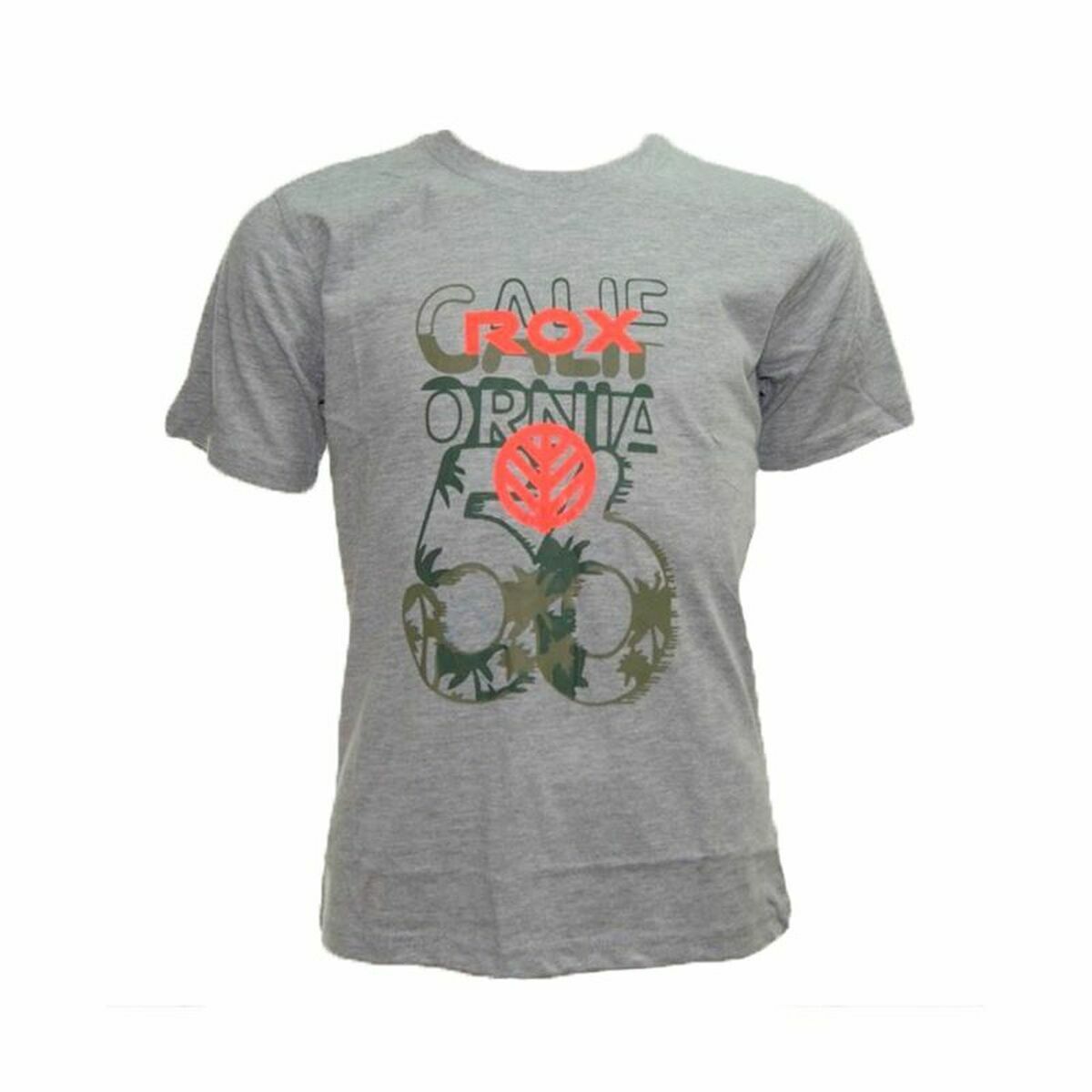 Maglia a Maniche Corte Uomo Rox California 56 Grigio chiaro Taglia:XL