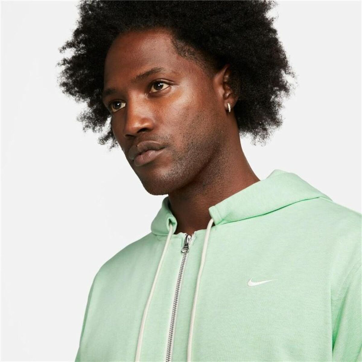 Giacca Sportiva da Uomo Nike Dri-FIT Standard Verde Chiaro Taglia:L - Image 3