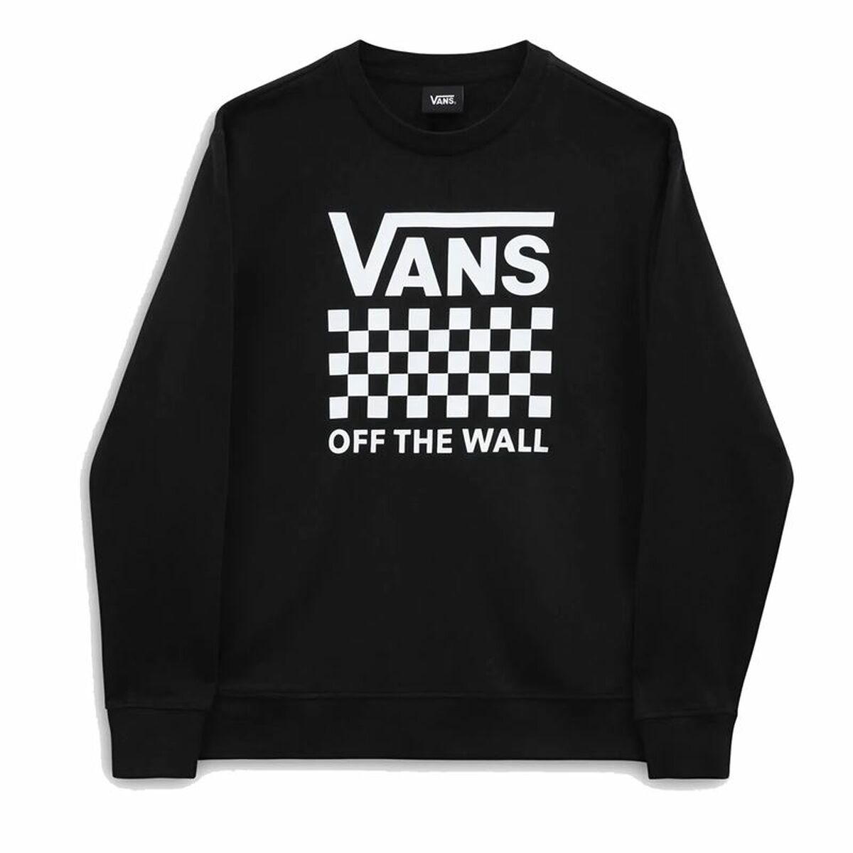 Felpa senza Cappuccio Donna Vans Lock Box Nero Taglia:L