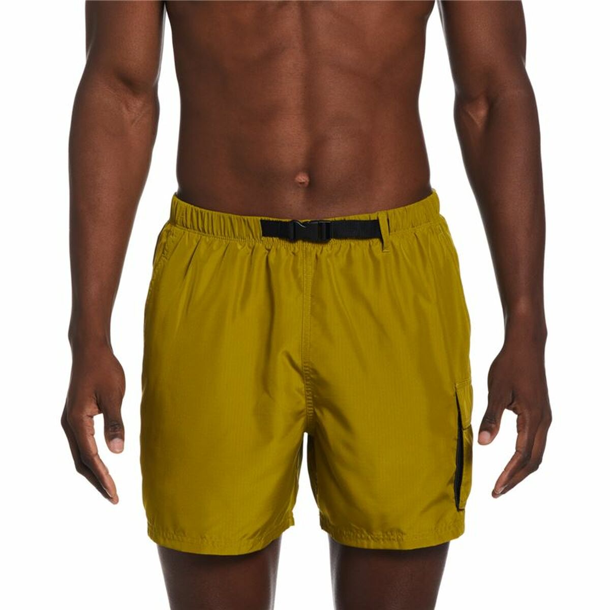 Costume da Bagno Uomo Nike  5" Volley Giallo Taglia:L