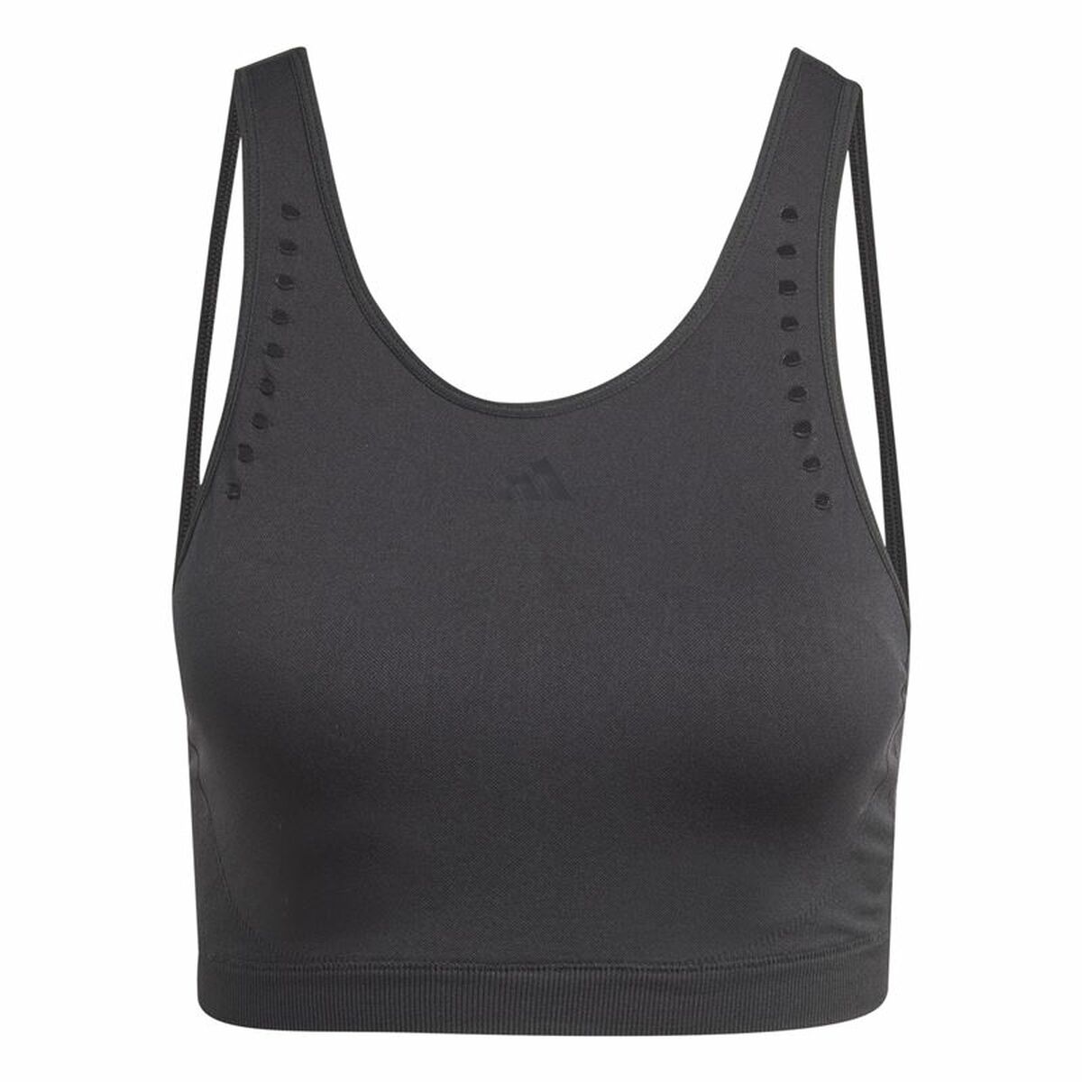 Reggiseno Sportivo Adidas Aeroknit Nero Taglia:S