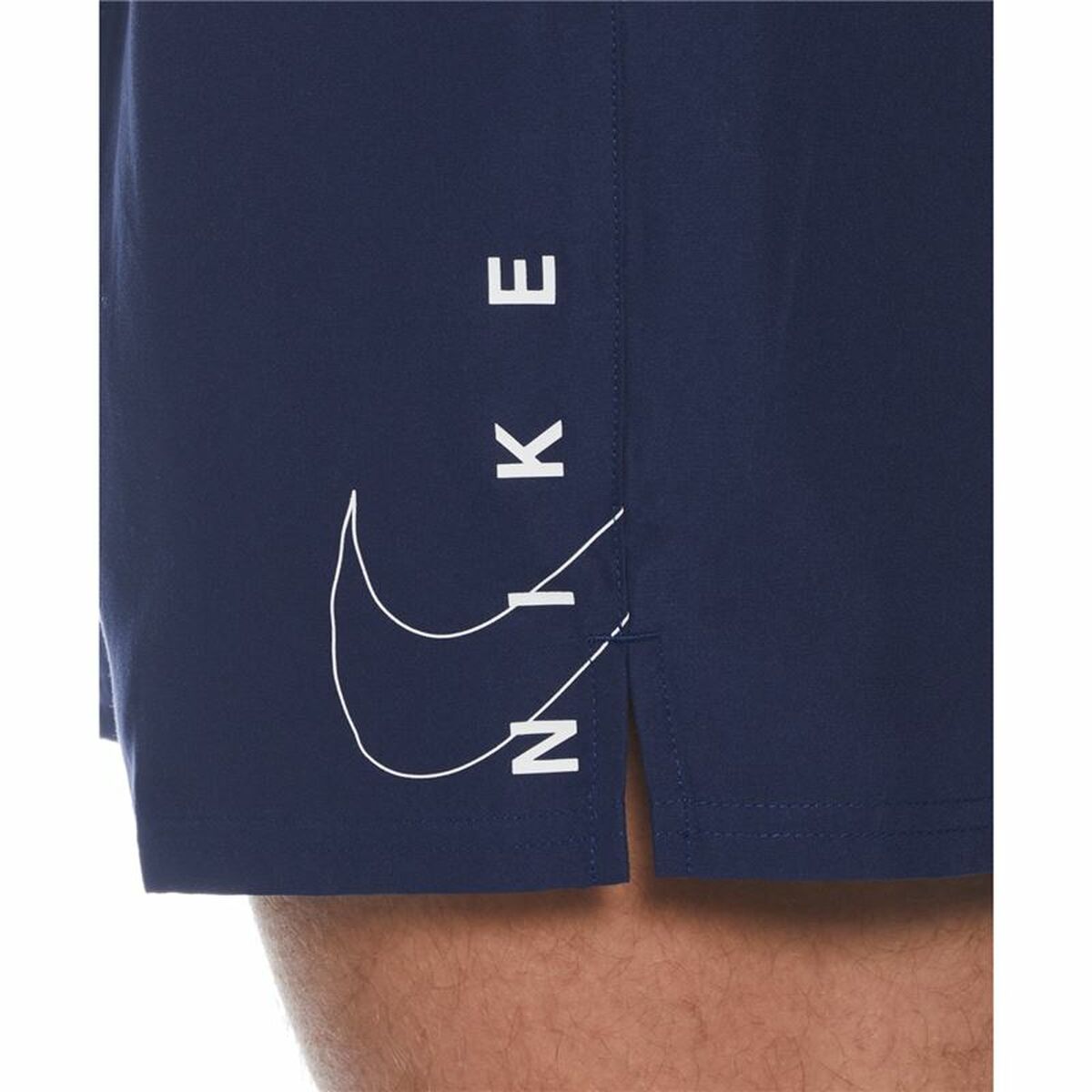 Costume da Bagno Uomo Nike 5" Volley Short Blu Marino Taglia:XL - Image 5