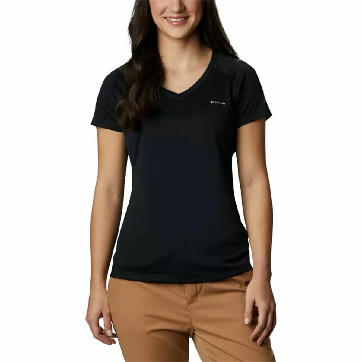 Maglia a Maniche Corte Donna Columbia Zero Rules™ Taglia:L