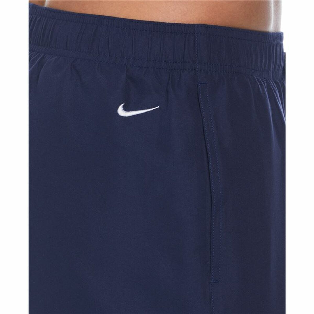 Costume da Bagno Uomo Nike 5" Volley Short Blu Marino Taglia:XL - Image 6