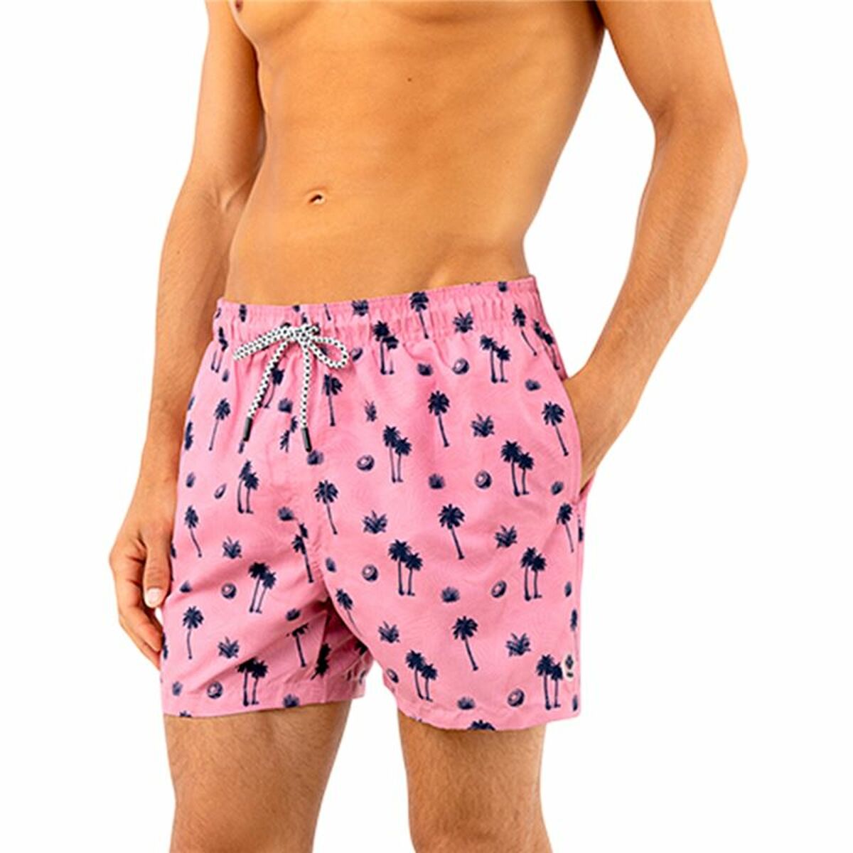 Costume da Bagno Uomo Alphaventure Vanimo Rosa Taglia:XXL