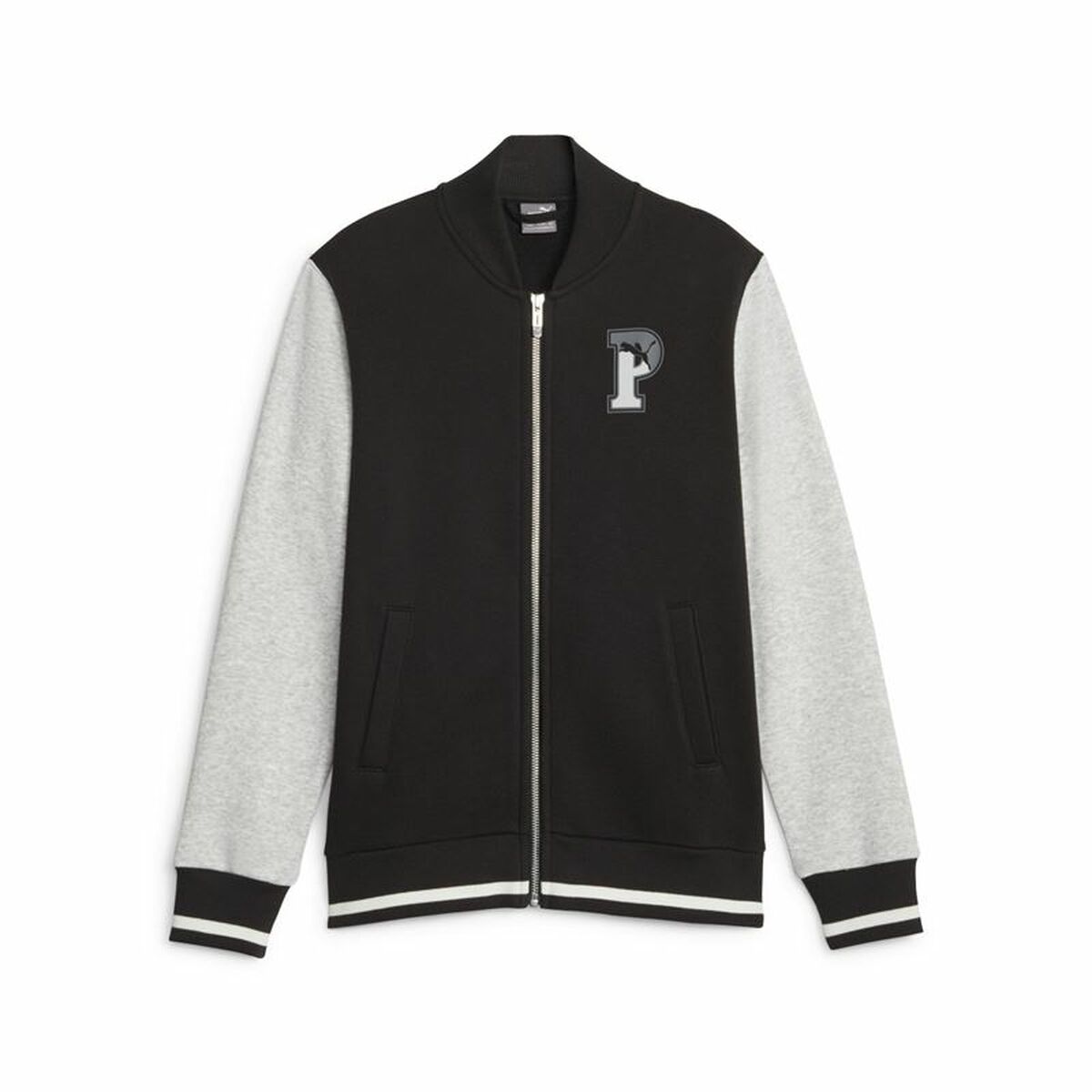 Felpa per Bambini Puma Squad Bomber Nero Taglia:11-12 Anni