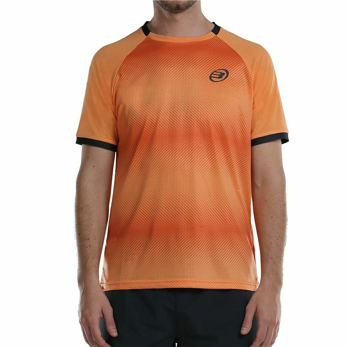 Maglia a Maniche Corte Uomo Bullpadel Actua  Arancio Taglia:L