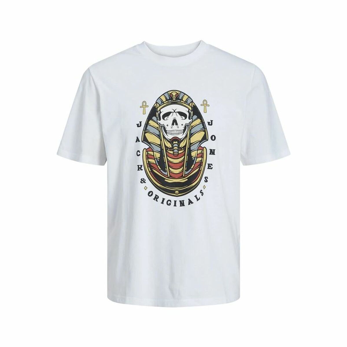 Maglia a Maniche Corte per Bambini Jack & Jones Jorheavens Bianco Taglia:152