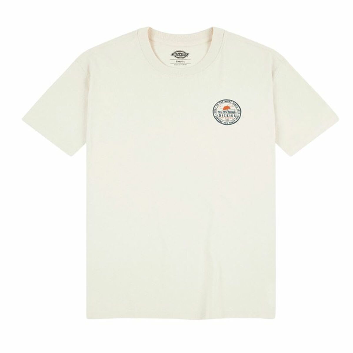 Maglia a Maniche Corte Uomo Dickies Greensburg Marrone Taglia:L