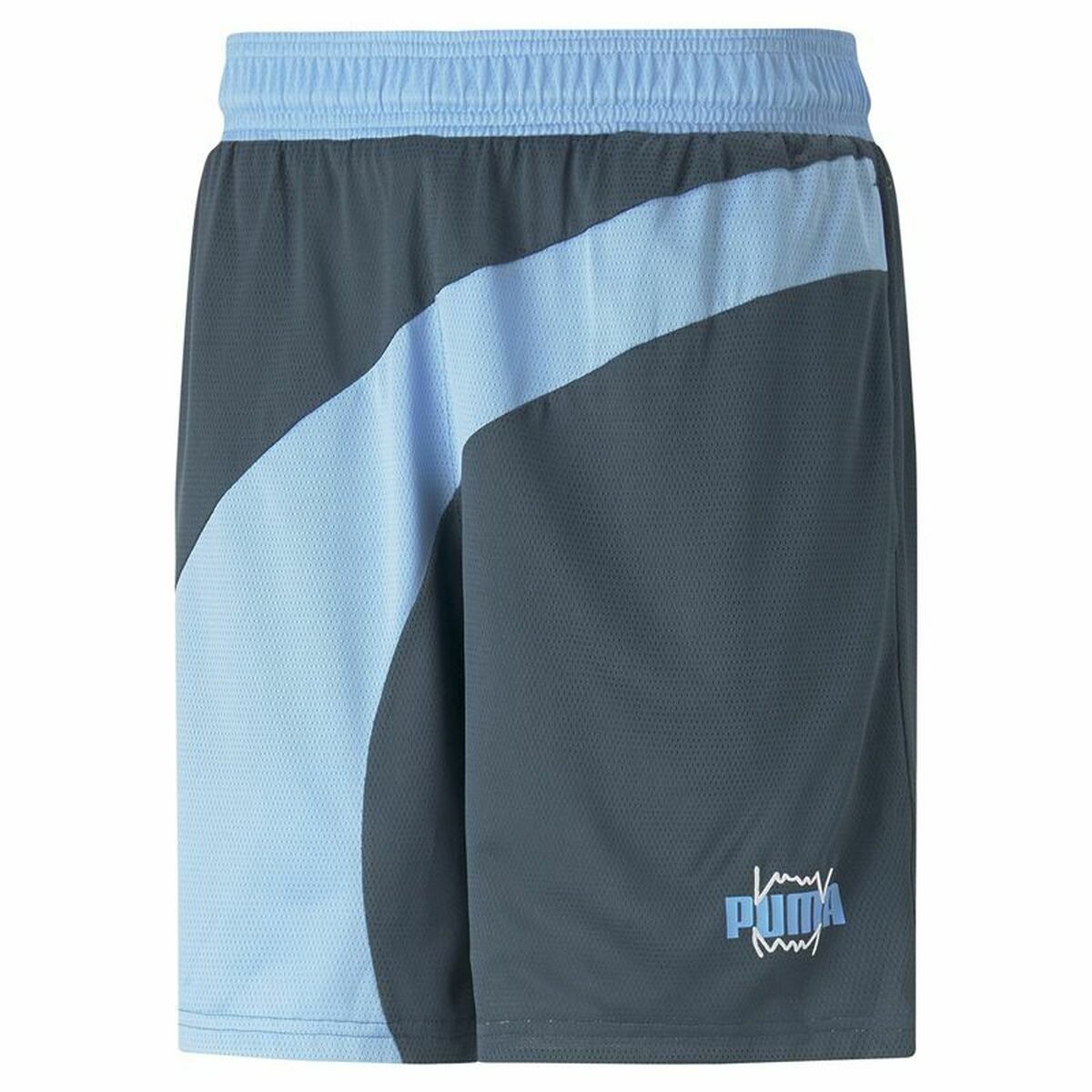 Pantaloncini da Pallacanestro da Uomo Puma Flare Azzurro Taglia:L - Image 3