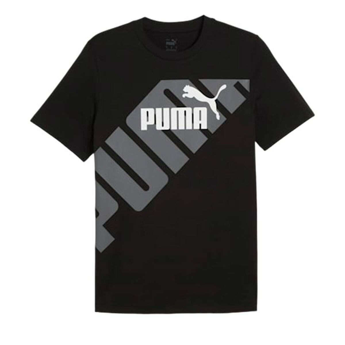Maglia a Maniche Corte Uomo Puma POWER Graphic Taglia:XS