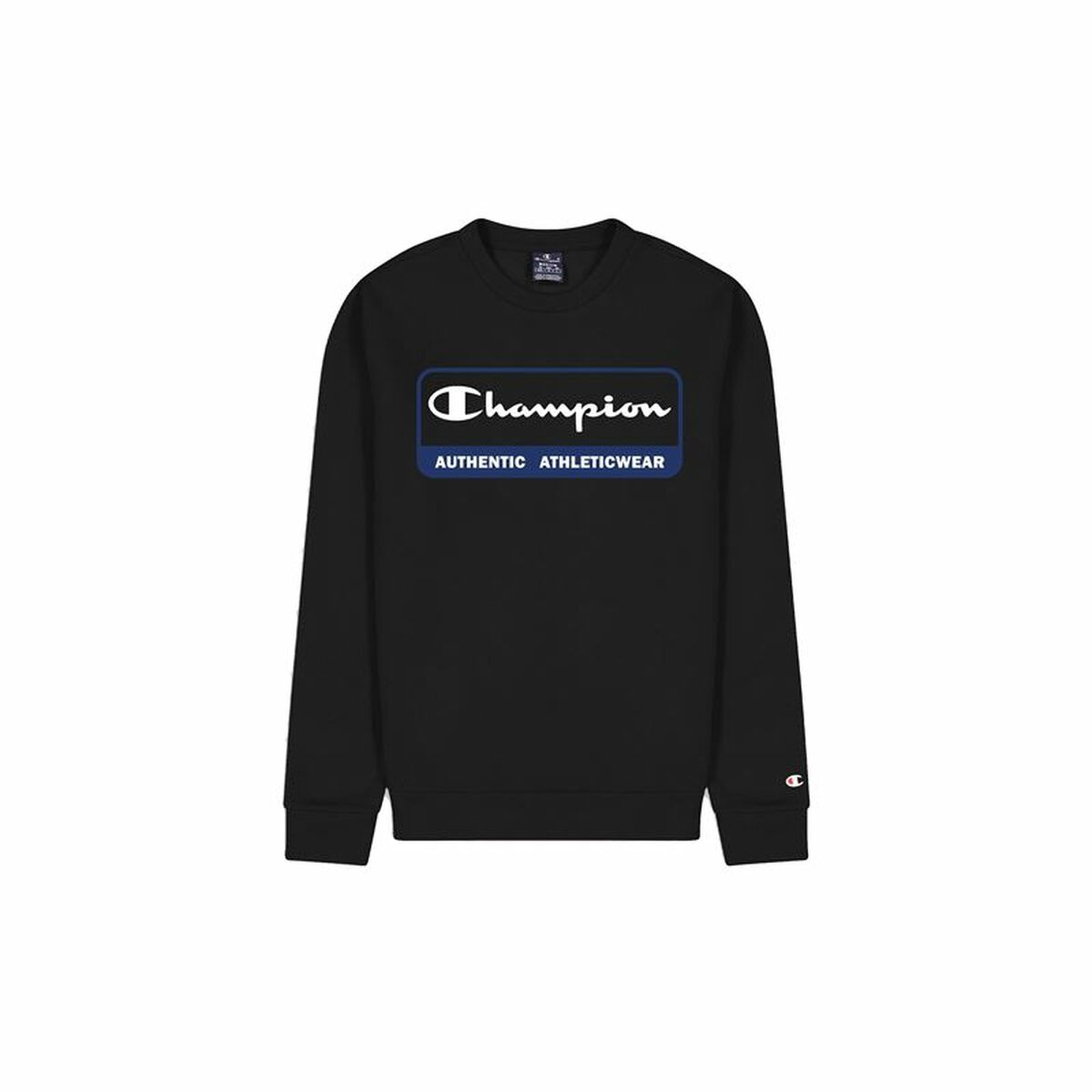 Felpa senza Cappuccio Uomo Champion Legacy Nero Taglia:M
