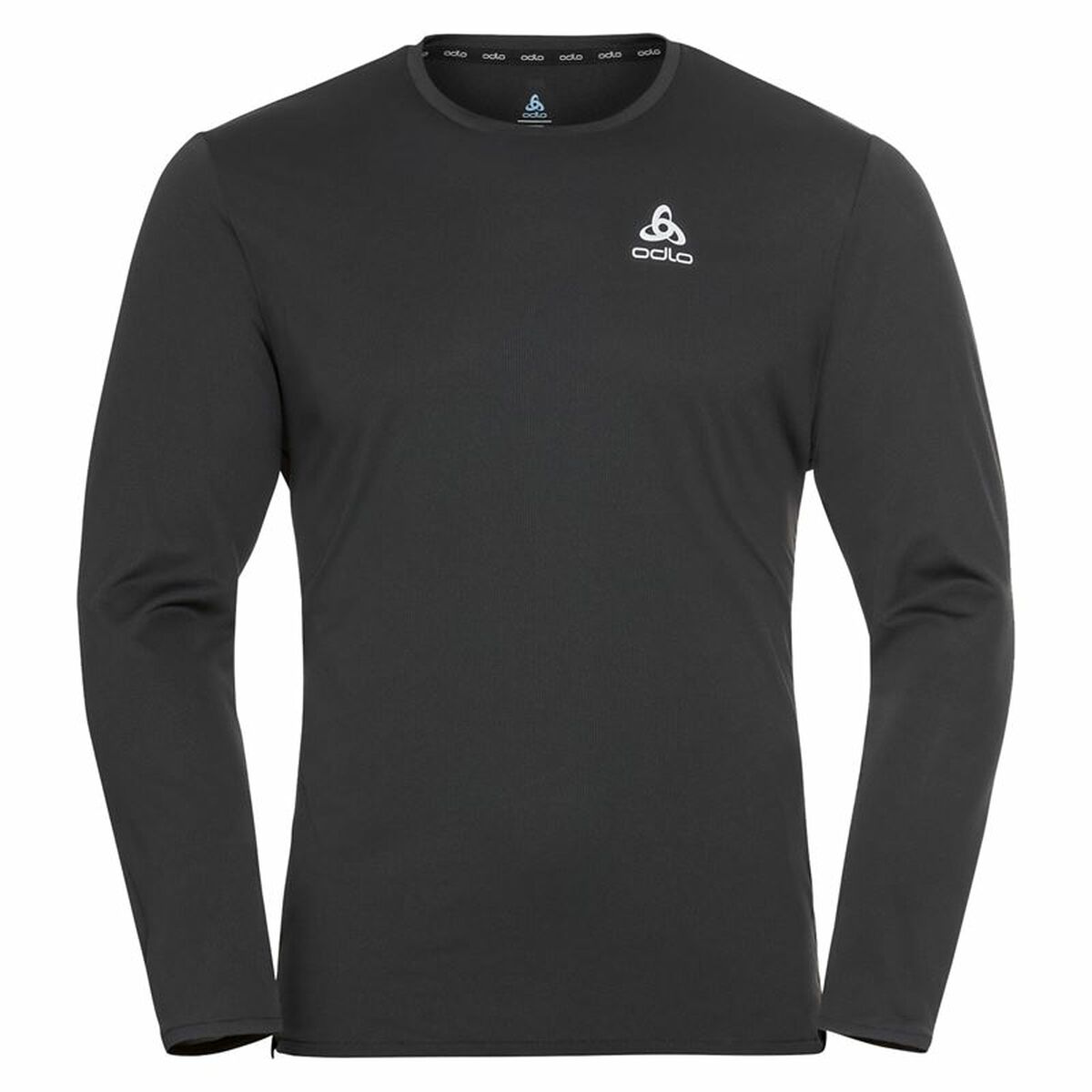 Maglia a Maniche Corte Uomo Odlo Crew Neck L/S Taglia:L