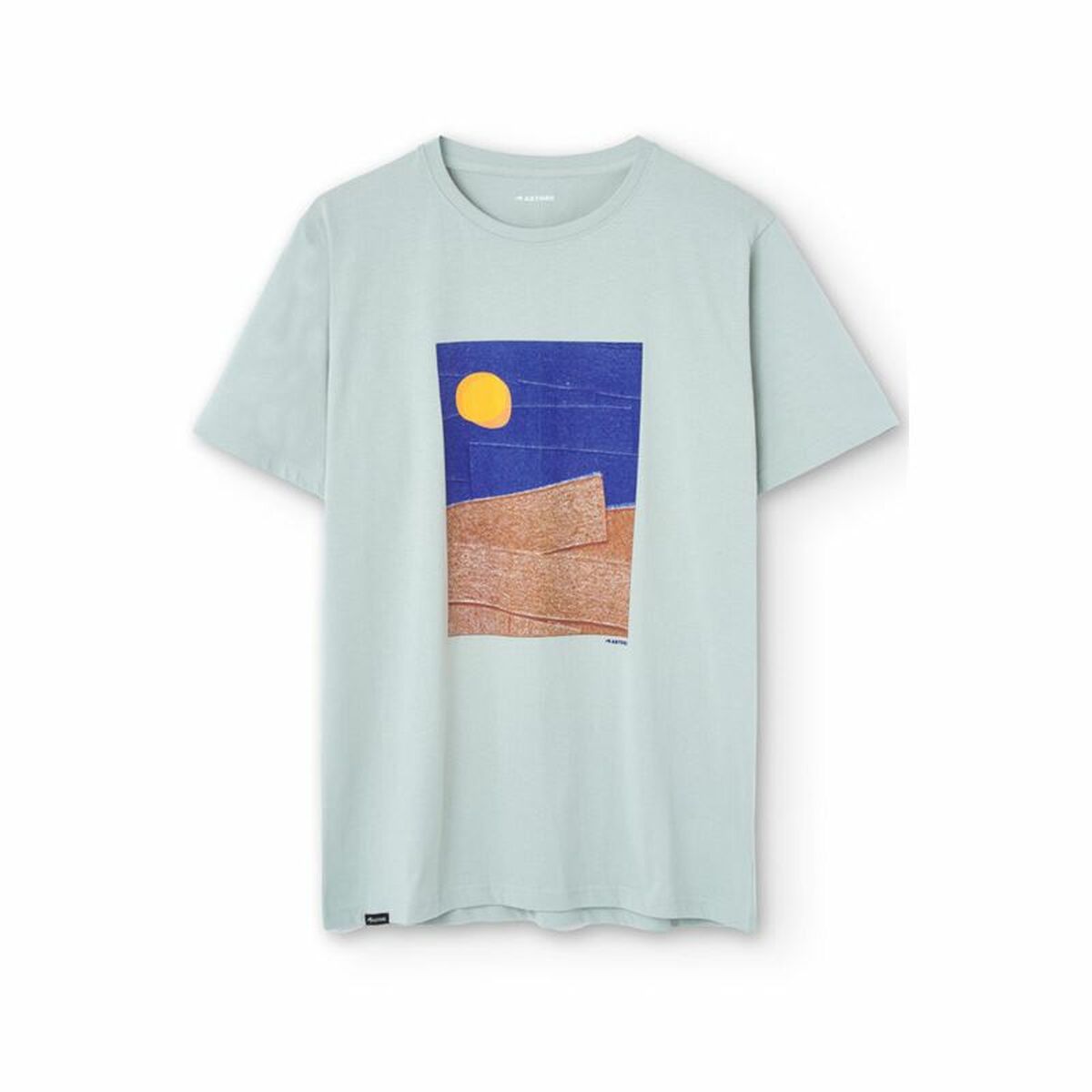 Maglia a Maniche Corte Uomo Astore Grael Blu cielo Taglia:L