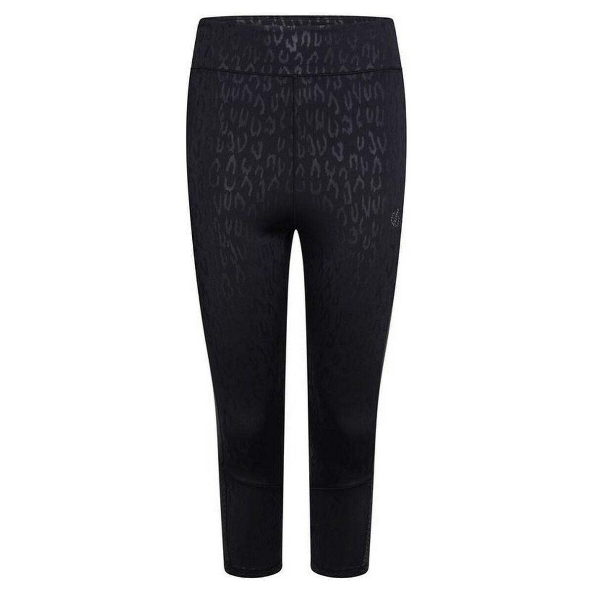 Leggings Sportivo da Donna Dare 2b Shine Bright 3/4 Nero Taglia:36