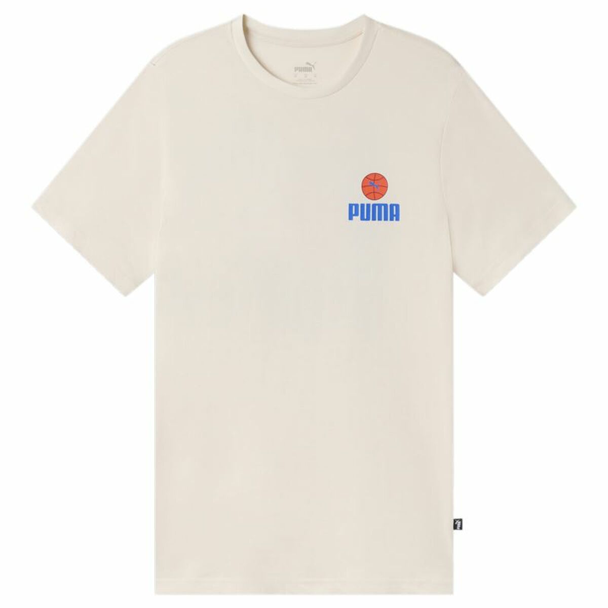 Maglia a Maniche Corte Uomo Puma Chilli Powder Bianco Taglia:M