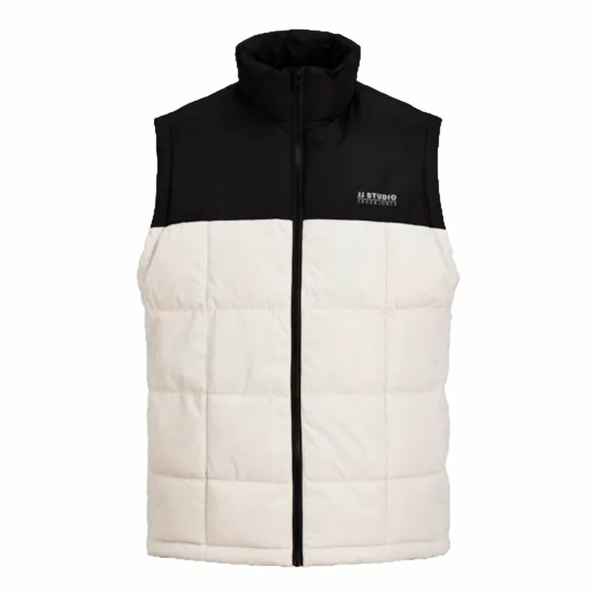Gilet Sportivo da Uomo Jack & Jones Jjben Square Moonbeam Nero Taglia:XL