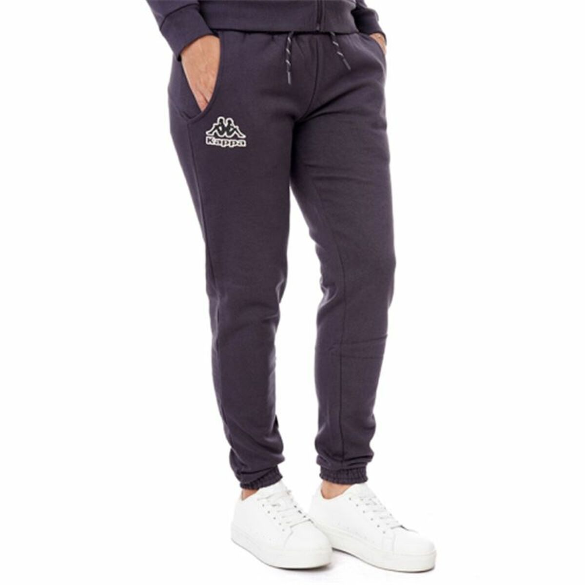 Pantalone Lungo Sportivo Kappa Fres Pant Nero Donna Taglia:L