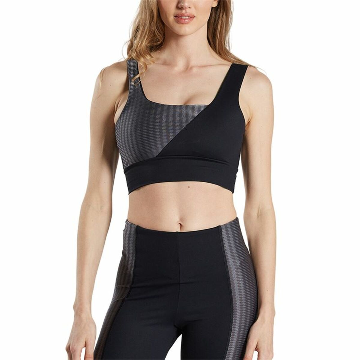 Top Sportivo Donna Ditchil Nero Taglia:S