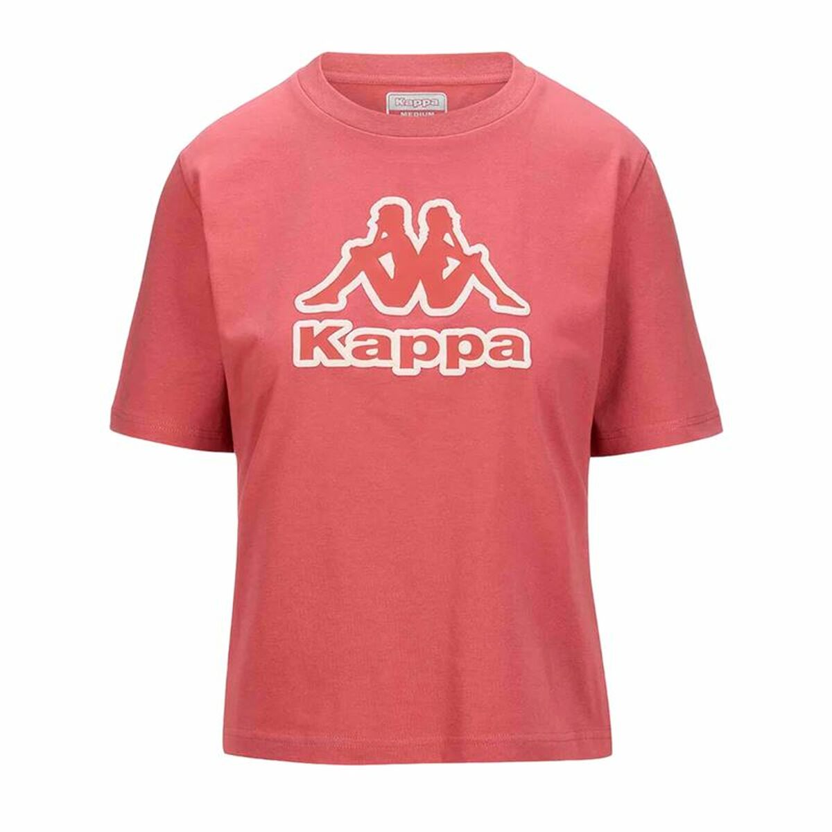 Maglia a Maniche Corte Donna Kappa Fabra Arancio Taglia:M