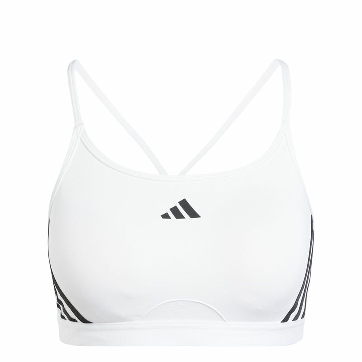 Reggiseno Sportivo Adidas Essentials Aeroreact 3 Bianco Taglia:XS