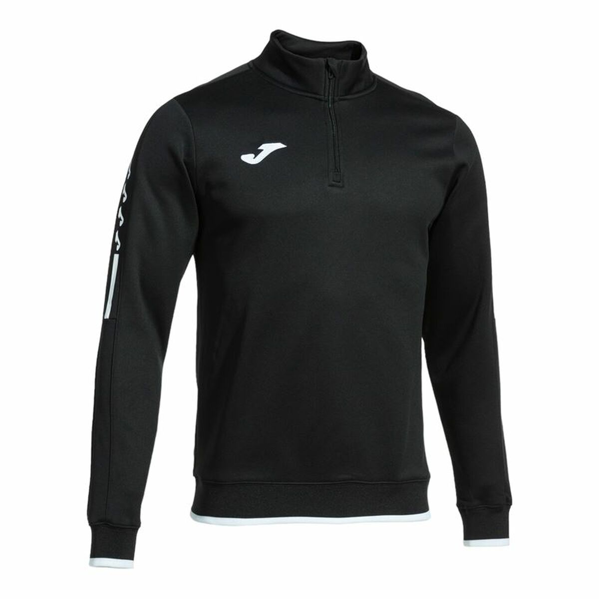 Felpa senza Cappuccio Uomo Joma Sport Olimpiada Nero Taglia:L