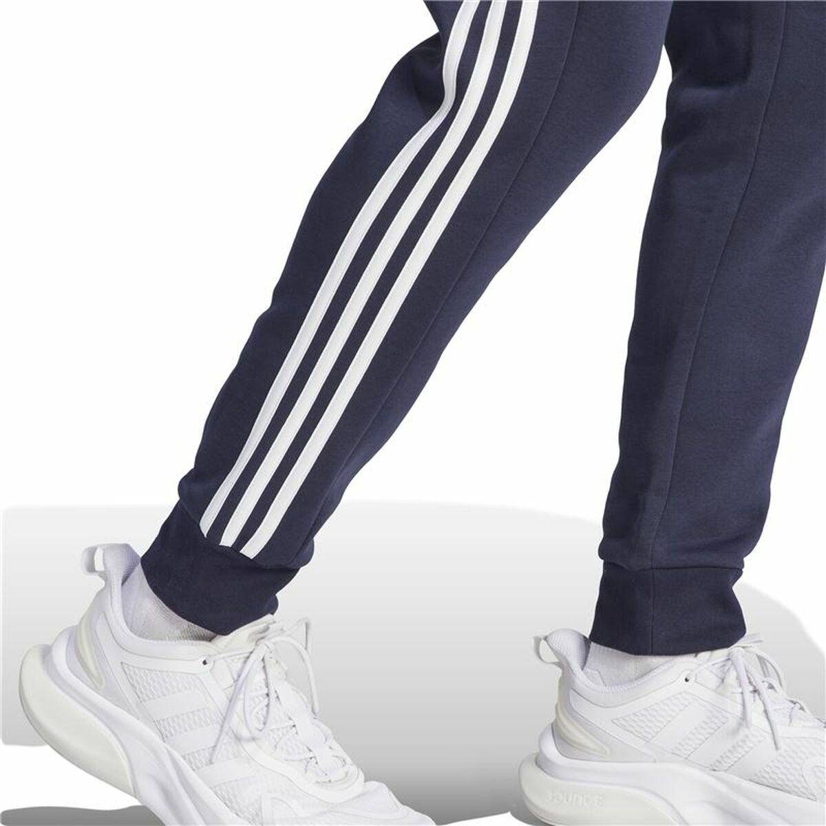 Pantalone Lungo Sportivo Adidas 3S Fl Tc Pt Nero Uomo Taglia:S - Image 4
