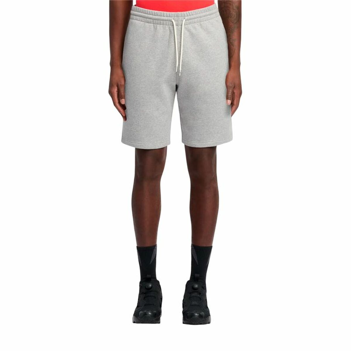 Pantaloncino Sportivo Reebok Identity Smal Grigio Taglia:L