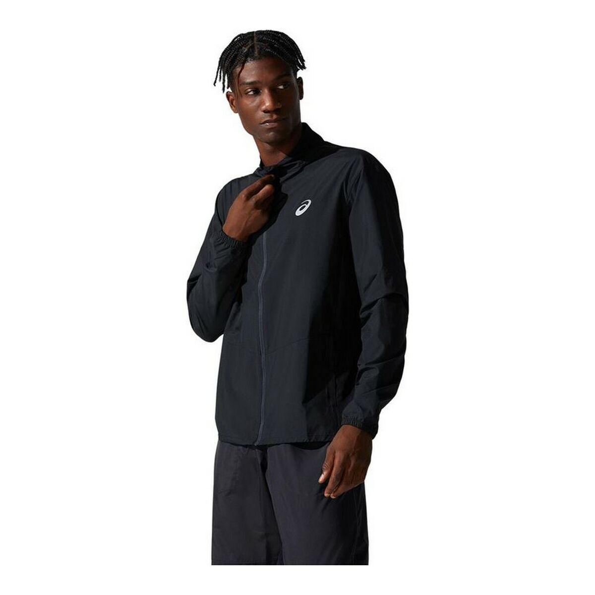 Giacca Sportiva da Uomo Asics Core Nero Taglia:S