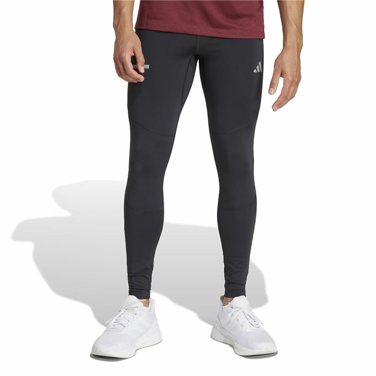 Leggings Sportivi da Uomo Adidas Ultimate Long Nero Taglia:L - Image 3