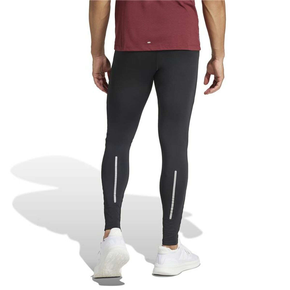 Leggings Sportivi da Uomo Adidas Ultimate Long Nero Taglia:L - Image 4