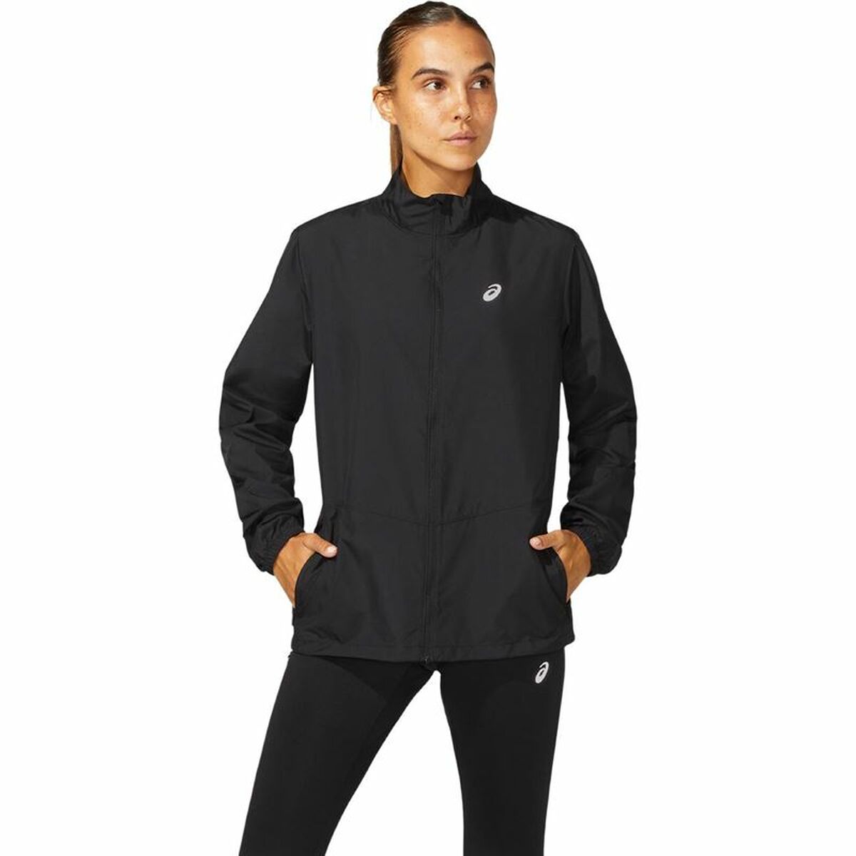 Giacca Sportiva da Donna Asics Core Nero Taglia:L