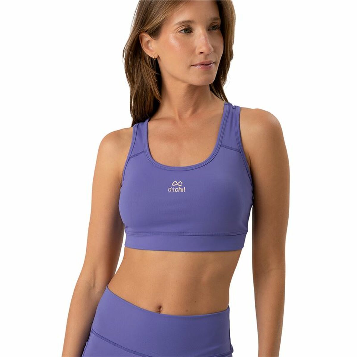 Reggiseno Sportivo Ditchil Ditchill Sport Fire Azzurro Taglia:M