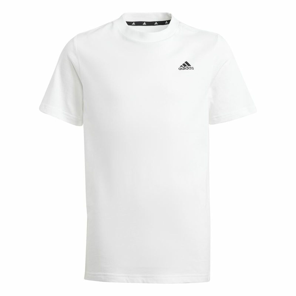 Maglia a Maniche Corte per Bambini Adidas U Sl Bianco Taglia:15-16 Anni
