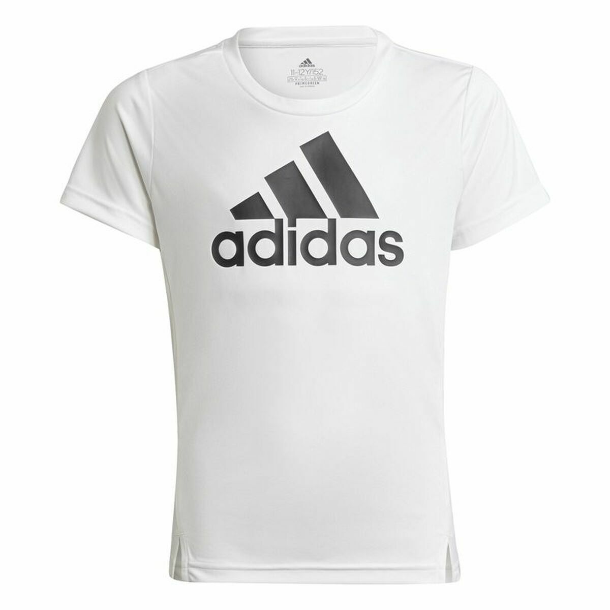 Maglia a Maniche Corte per Bambini Adidas Designed To Move Bianco Taglia:Taglia - 6-7 Anni