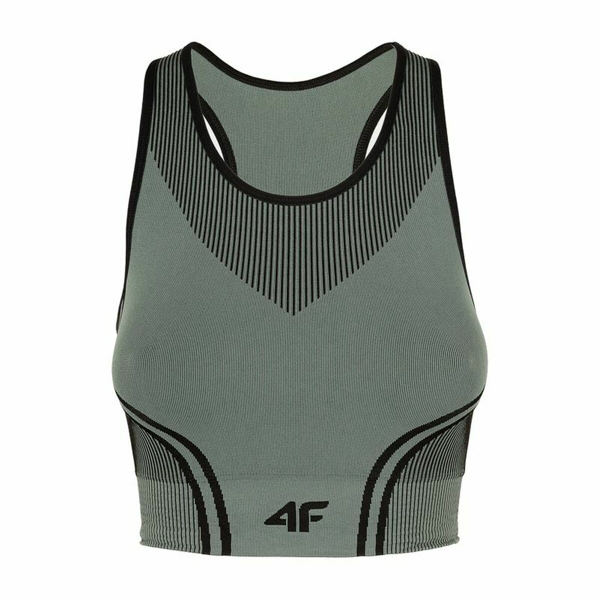 Reggiseno Sportivo 4F Grigio Yoga Taglia:XS/S