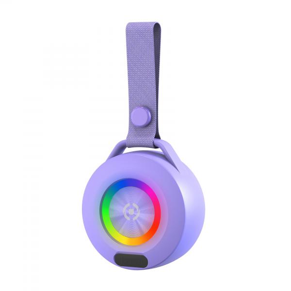 Altoparlante Bluetooth Portatile Celly LIGHTBEATVL Violetta 5 W