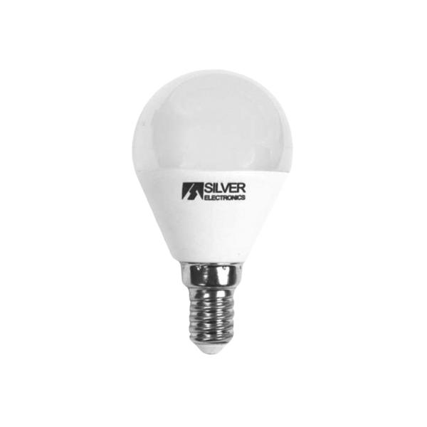 Lampadina LED Sferica Silver Electronics E14 7W Luce calda Selezionare la sua opzione:3000K