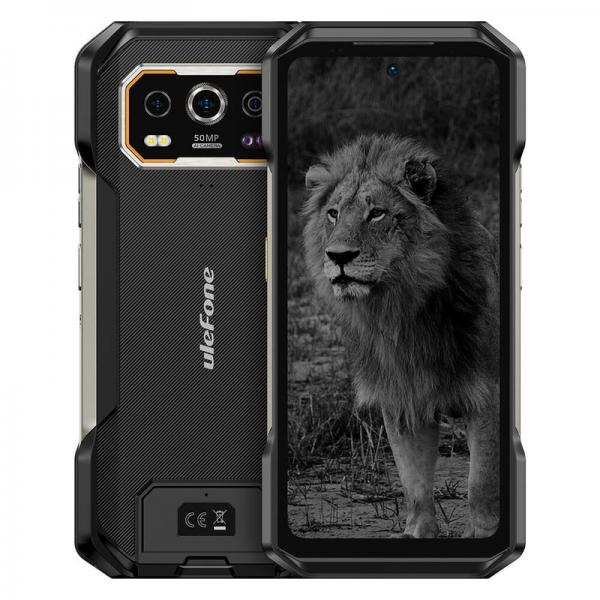 Smartphone Ulefone ARMOR 27 PRO 12 GB RAM 256 GB Nero