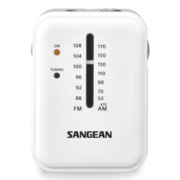 Radio Portatile Sangean Bianco AM/FM
