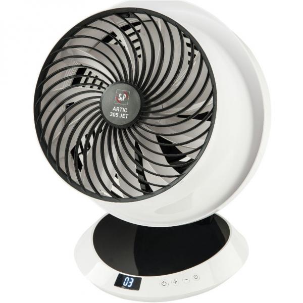 Ventilatore da Tavolo S&P ARTIC-305 JET 30W Nero