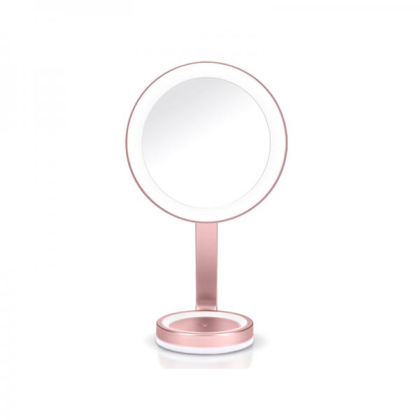 Specchio Ingranditore con LED Babyliss 9450E Rosa