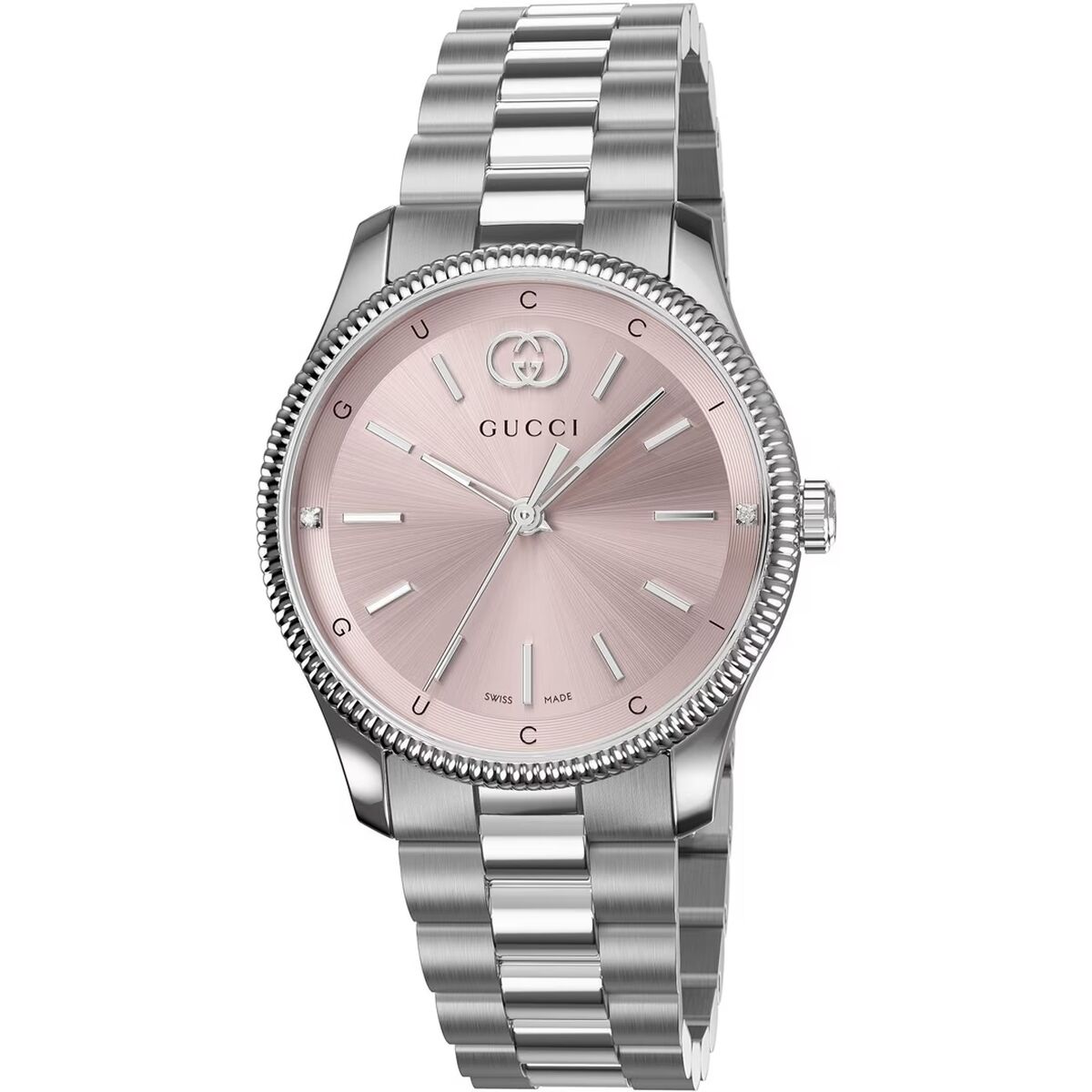 Orologio Donna Gucci YA1265061 Argentato