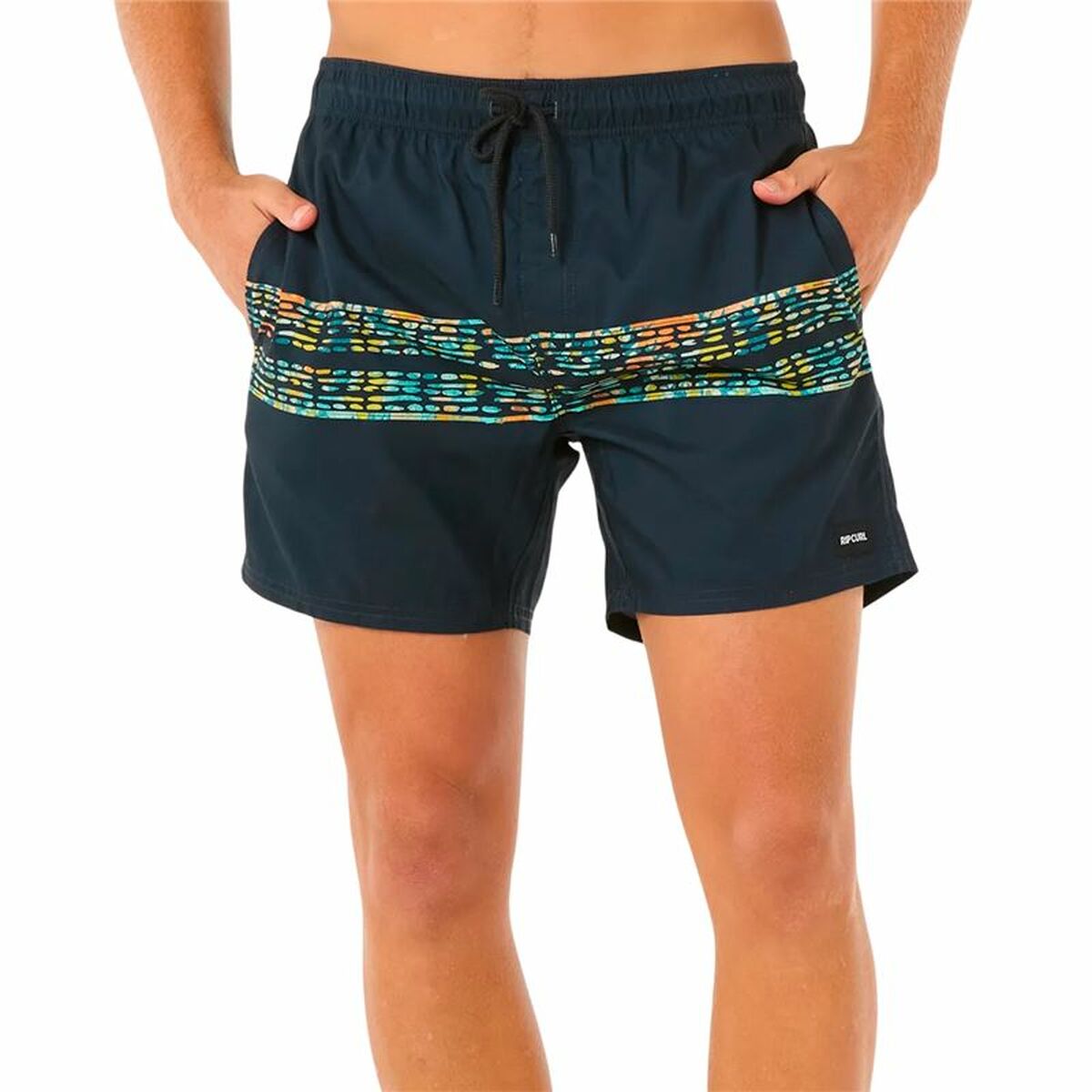 Costume da Bagno Uomo Rip Curl Framed Volley Update Blu Marino Taglia:XL