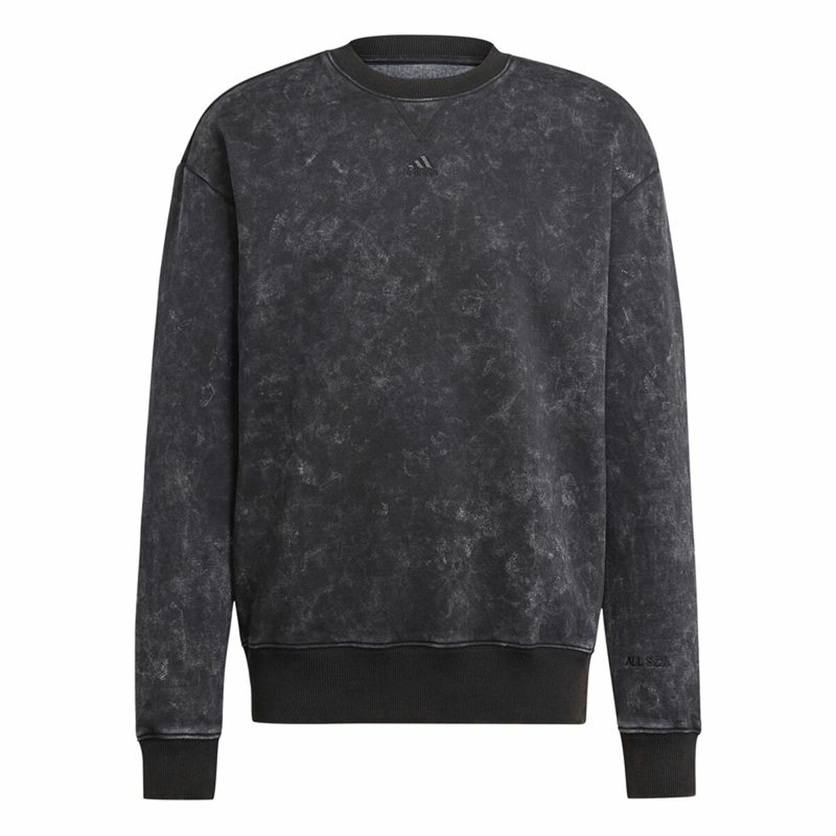 Felpa senza Cappuccio Uomo Adidas All Szn Grigio Taglia:M