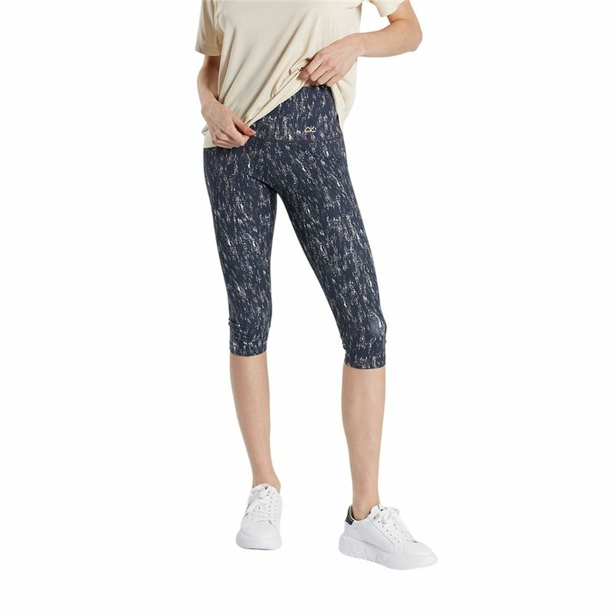 Leggings Sportivo da Donna Ditchil Capri Vibrant Blu scuro Taglia:M