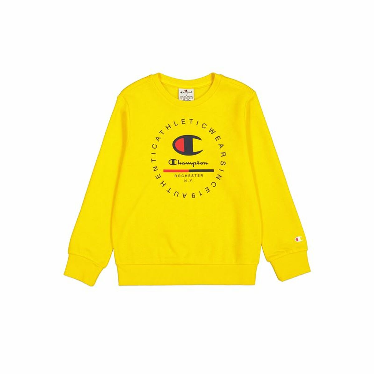 Felpa senza Cappuccio Uomo Champion Giallo Taglia:XXS